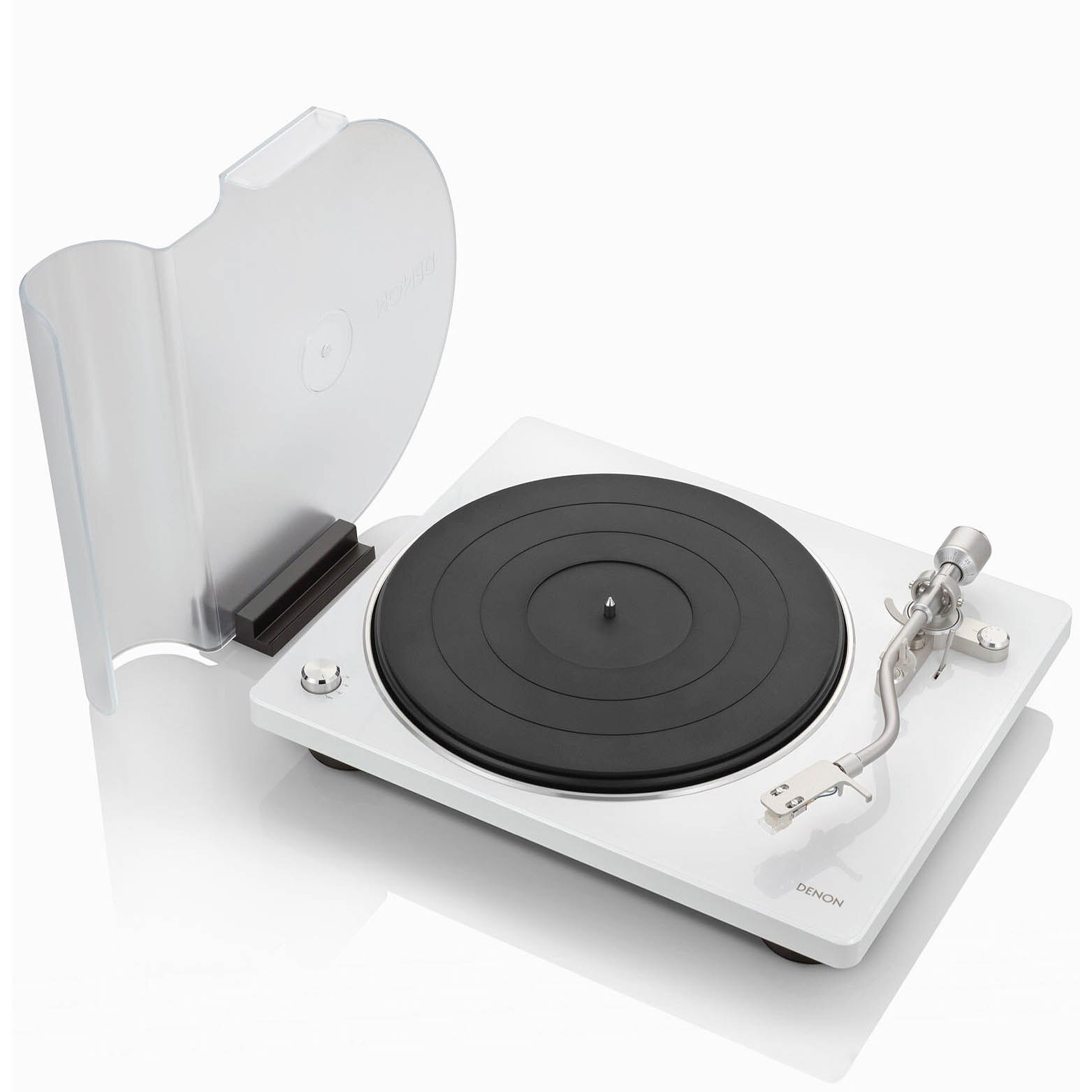 Denon Dp-400 Hi-Fi Turntable with Speed Auto Sensor - White